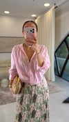 PEMBE 3158 TENSEL GÖMLEK 