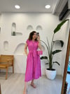PEMBE 3199 ELBİSE