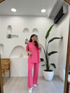 PEMBE 32960 SİM DETAY NAKIŞLI TAKIM 