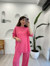 PEMBE 32960 SİM DETAY NAKIŞLI TAKIM 
