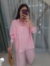 PEMBE 3346 GÖMLEK