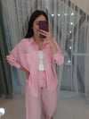 PEMBE 3346 GÖMLEK