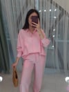 PEMBE 3346 GÖMLEK