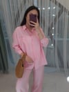 PEMBE 3346 GÖMLEK