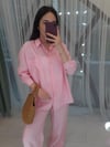 PEMBE 3346 GÖMLEK