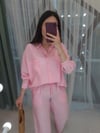 PEMBE 3346 GÖMLEK