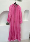PEMBE 37119 CUPRA ELBİSE