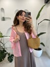 PEMBE 4927 İPEKSİ GÖMLEK 