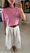 PEMBE 6051 TAŞLI TİŞÖRT 