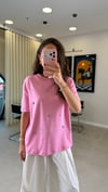 PEMBE 6051 TAŞLI TİŞÖRT 