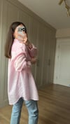 PEMBE 6987 ÇİZGİLİ GÖMLEK  