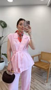 PEMBE 7123 KİMONO TAKIM 