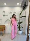 PEMBE 7156 YELEK PANTOLON TAKIM 