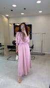 PEMBE 7280 ÇİZGİLİ TAKIM 
