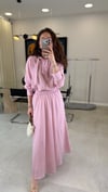 PEMBE 7280 ÇİZGİLİ TAKIM 