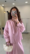PEMBE 7280 ÇİZGİLİ TAKIM 