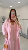 PEMBE 7369 TENSEL GÖMLEK 