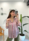 PEMBE 7508 SATEN GÖMLEK 
