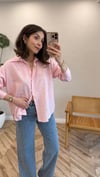 PEMBE 7970 ÇİZGİLİ GÖMLEK 