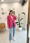 PEMBE 8007 KRUVAZE CEKET 