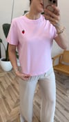 PEMBE 8174 ÇİLEK DESEN TİŞÖRT