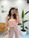 PEMBE 8634 TSHİRT PANOLON TAKIM 