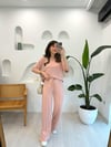 PEMBE 8634 TSHİRT PANOLON TAKIM 