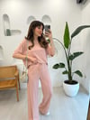 PEMBE 8634 TSHİRT PANOLON TAKIM 