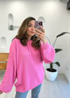 PEMBE 9029 TRİKO KAZAK