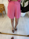 PEMBE 9057 BERMUDA ŞORT 