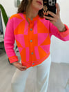 PEMBE BİSİKLET YAKA HIRKA 