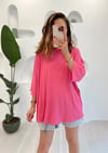 PEMBE BOYALI SALAŞ TSHIRT