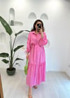 PEMBE CUPRA ELBİSE