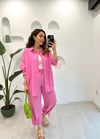 PEMBE CUPRA PANTOLON TAKIM