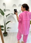PEMBE CUPRA PANTOLON TAKIM