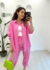 PEMBE CUPRA PANTOLON TAKIM