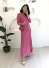 PEMBE DEGAJE YAKA ETEK TAKIM