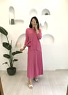 PEMBE DEGAJE YAKA ETEK TAKIM