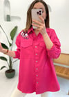 PEMBE JEWEL GÖMLEK