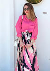 PEMBE NİCOLE ETEK 