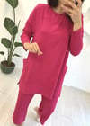 PEMBE PANTOLON TAKIM