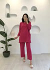 PEMBE PANTOLON TAKIM