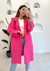 PEMBE SIRT BASKILI KAP