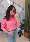 PEMBE TAŞLI GÖMLEK 