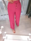 PERRY 50554 LASTİKLİ BORU PAÇA PANT FUŞYA S