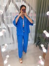 PERRY 50554 LASTİKLİ BORU PAÇA PANT MAVİ XL