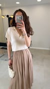 QUSTYLE 1057 POLO YAKA TRİKO KREM STD 