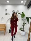 QUZU 1154 PANT BORDO S