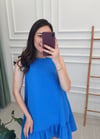 SAKS 0284 FIRFIRLI ELBİSE