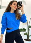 SAKS 2807 TAŞ DETAY SWEAT